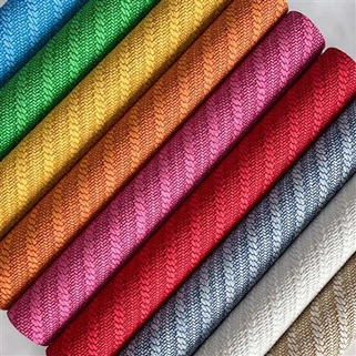 Patró teixit faux cuir sintètic en relleu PU per decoració artesanal per a pèls bosses bosses guants de golf elàstic impermeable